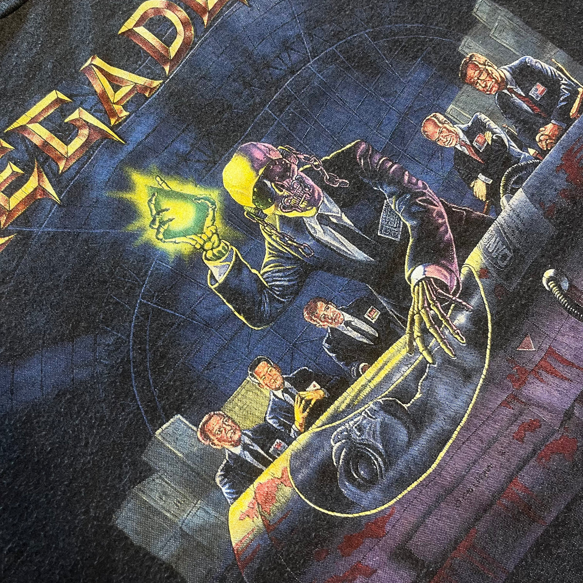 Vintage Megadeth &quot;Rust In Peace&quot; &#39;90 US Tour T-Shirt