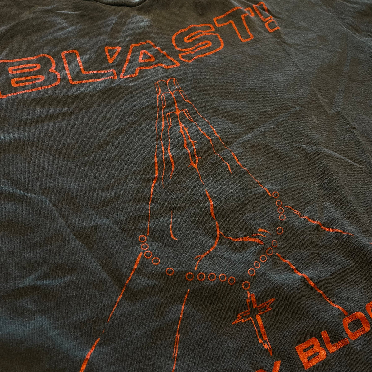 Vintage Bl&#39;ast &quot;It&#39;s In My Blood&quot; SST Records T-Shirt