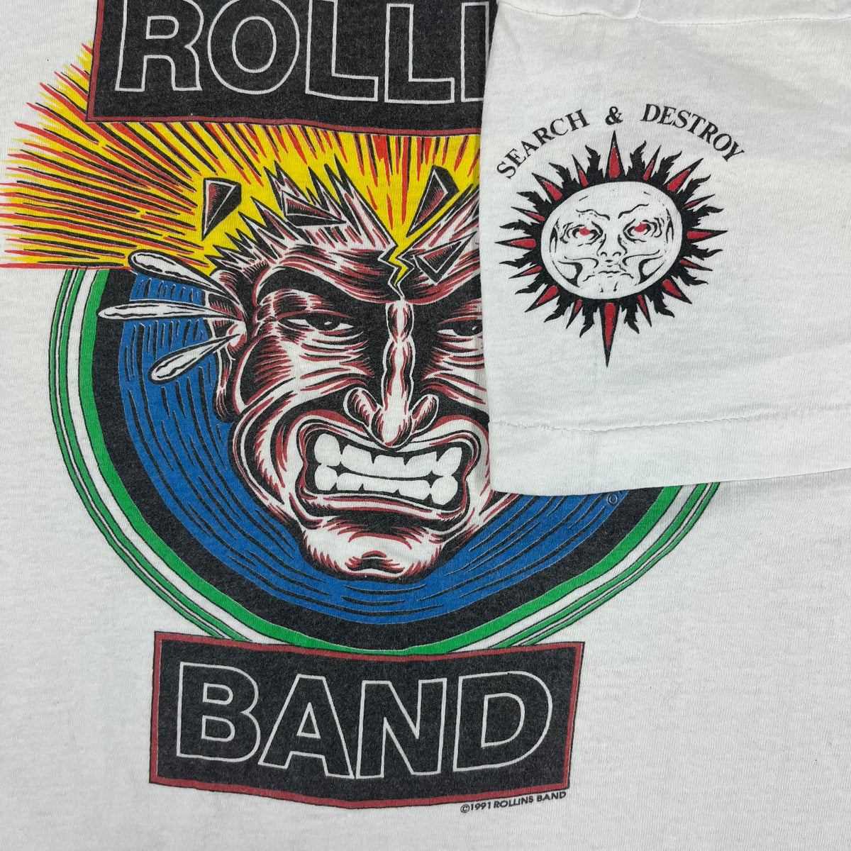 Vintage Rollins Band &quot;The End Of Silence&quot; T-Shirt
