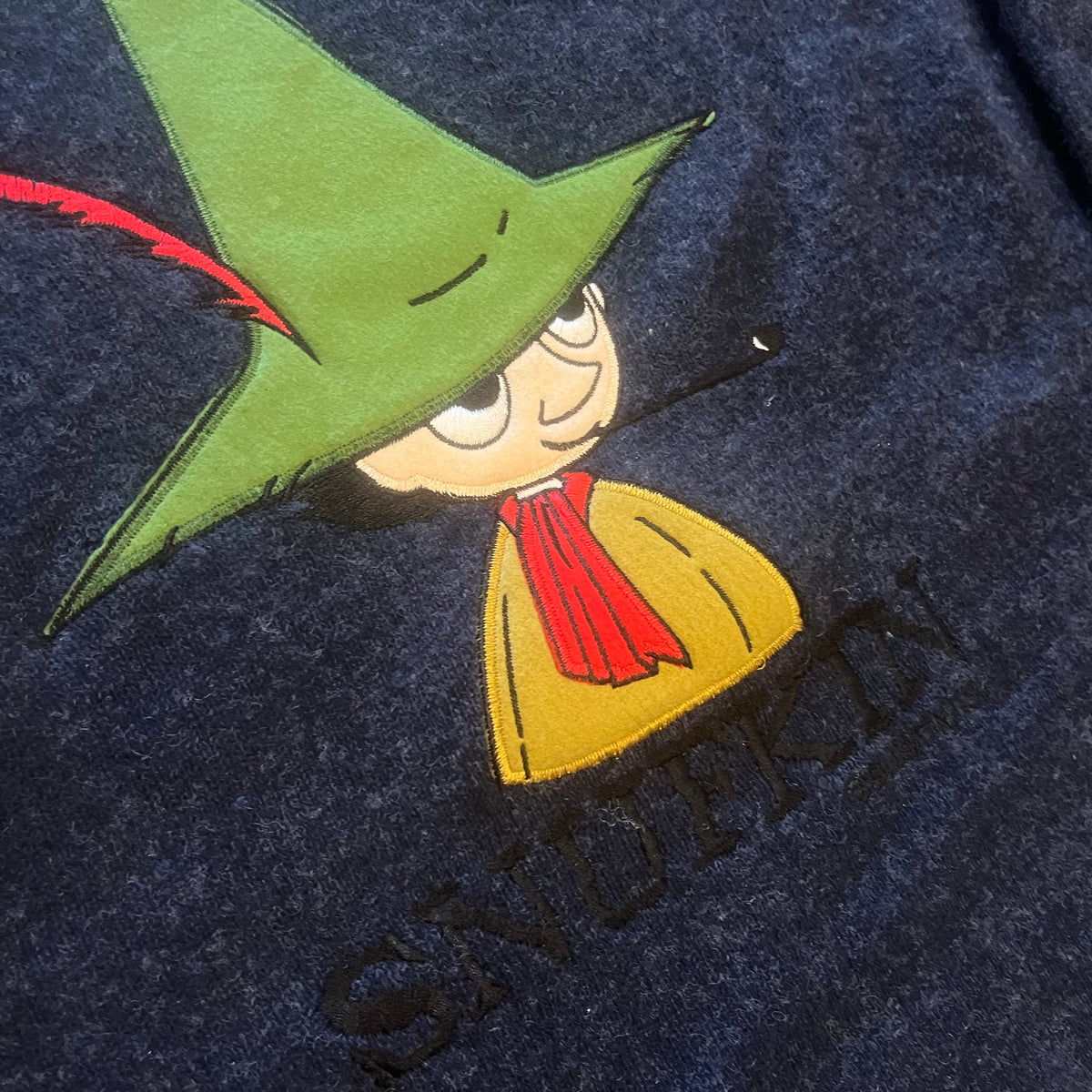 Vintage The Moomins &quot;Snufkin&quot; Wool Knit Sweater