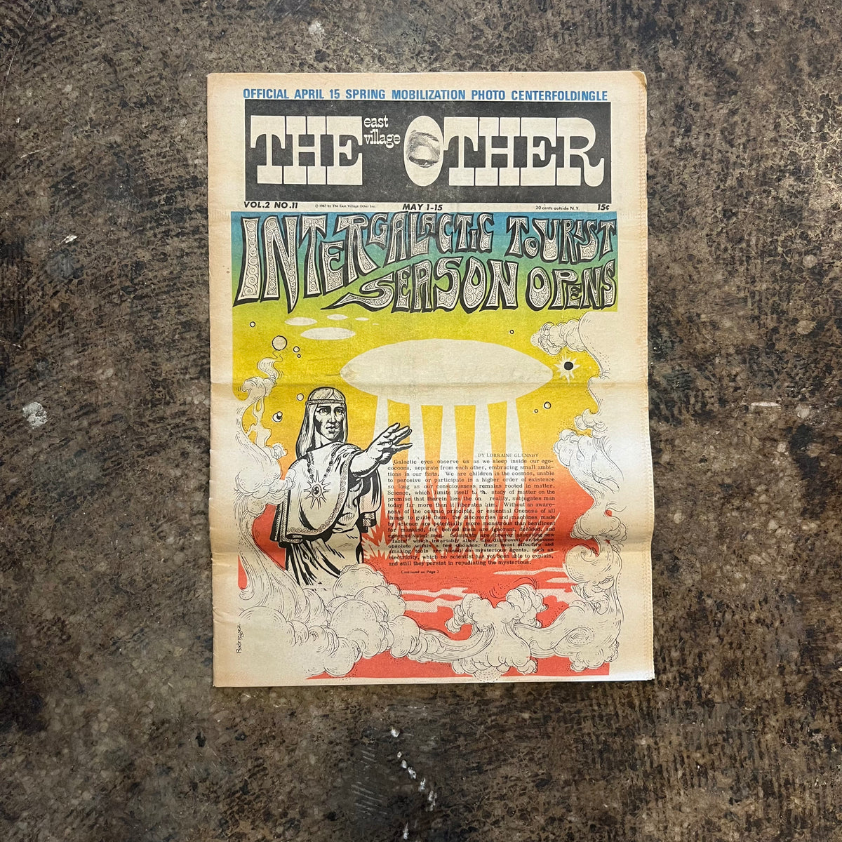 Vintage The East Village Other &quot;NYC Underground&quot; Vol. 2 Issue #11