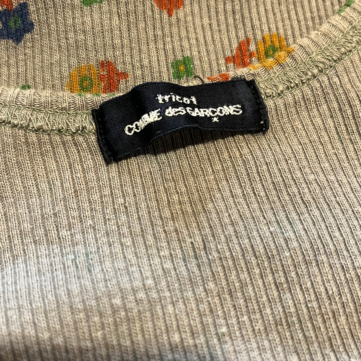 Vintage Comme Des Garçons "Tricot" AD1994 Knit Tank Top