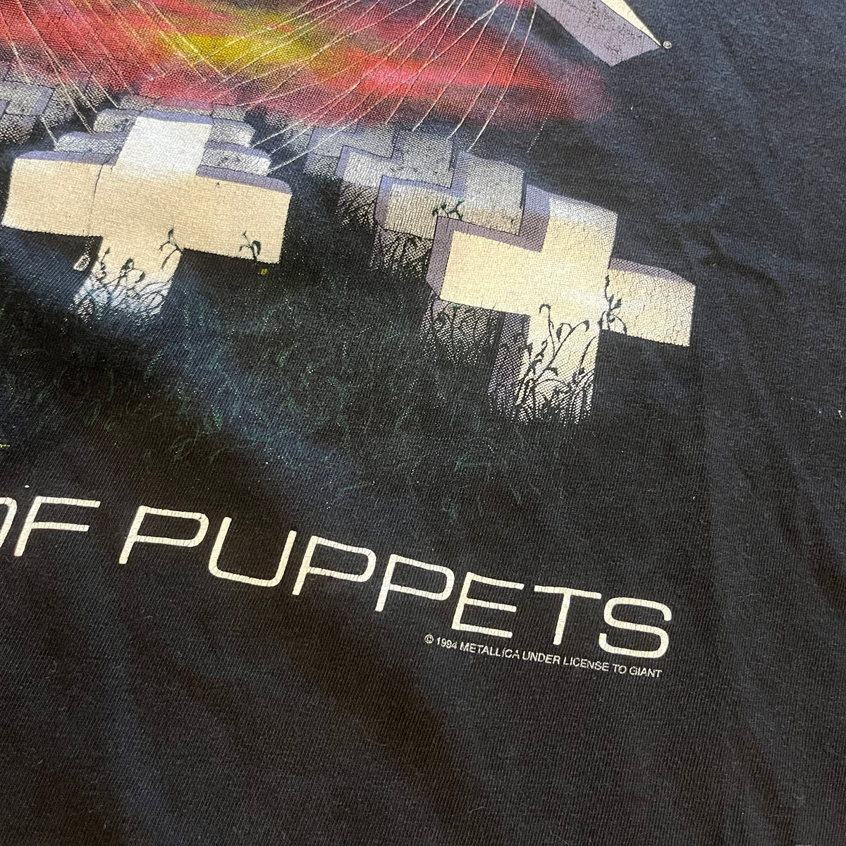 Vintage Metallica &quot;Master Of Puppets&quot; T-Shirt