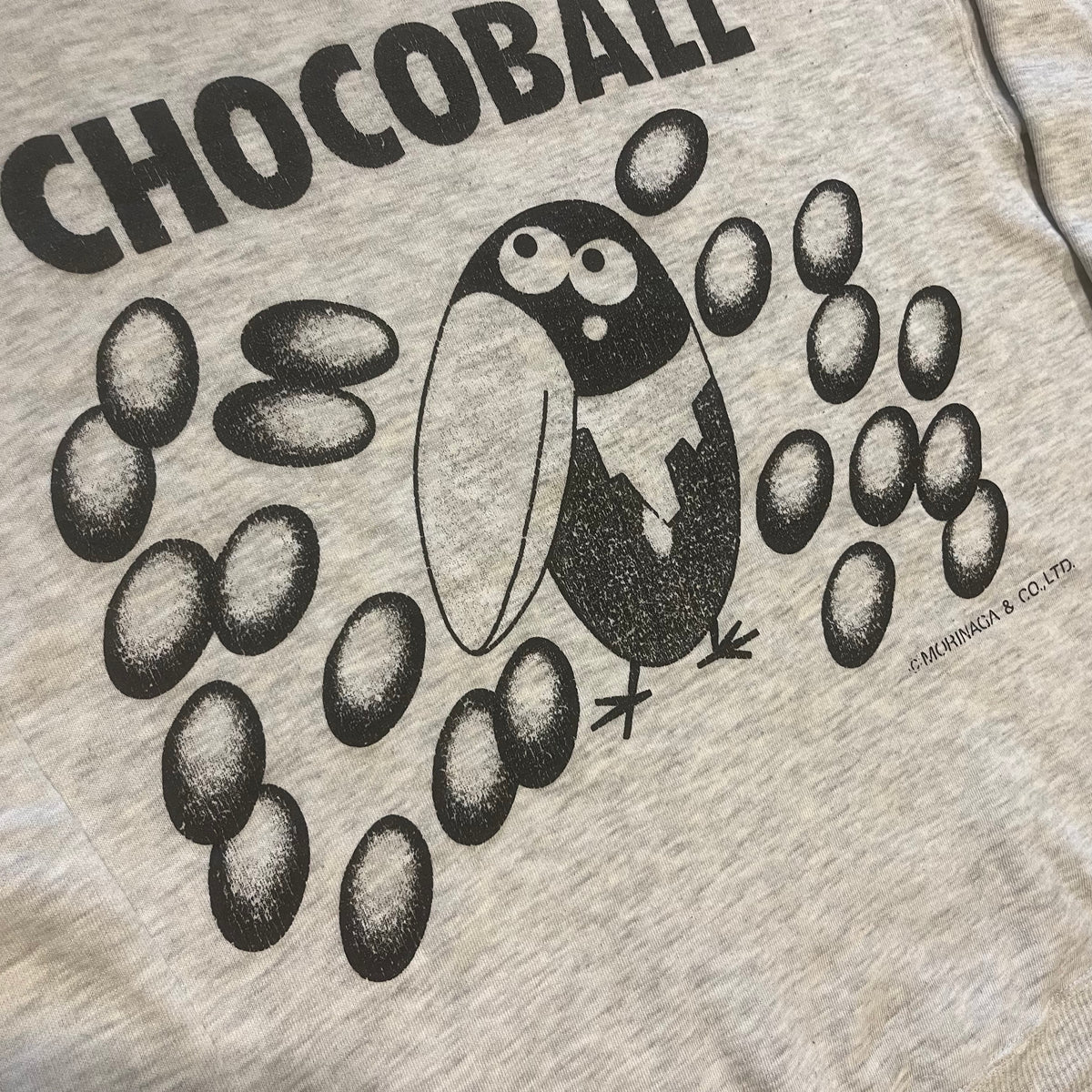 Vintage Chocoball &quot;Kyorochan&quot; Boxy Crewneck Sweatshirt