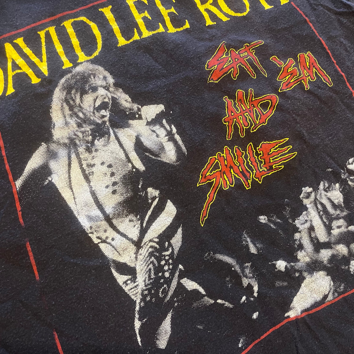 Vintage David Lee Roth &quot;Eat &#39;Em And Smile&quot; T-Shirt