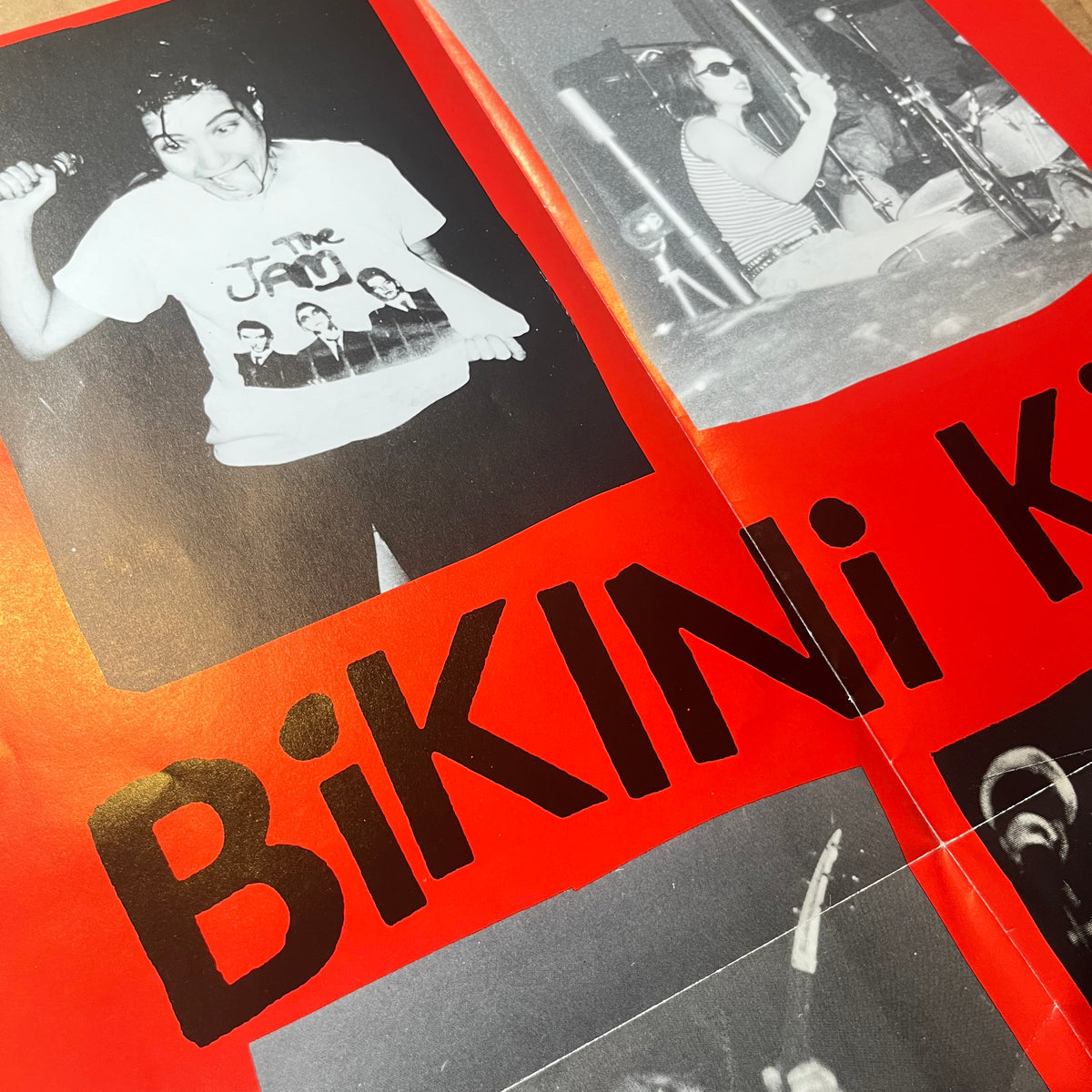 Vintage Bikini Kill &quot;Reject All American&quot; Kill Rock Stars Promotional Poster