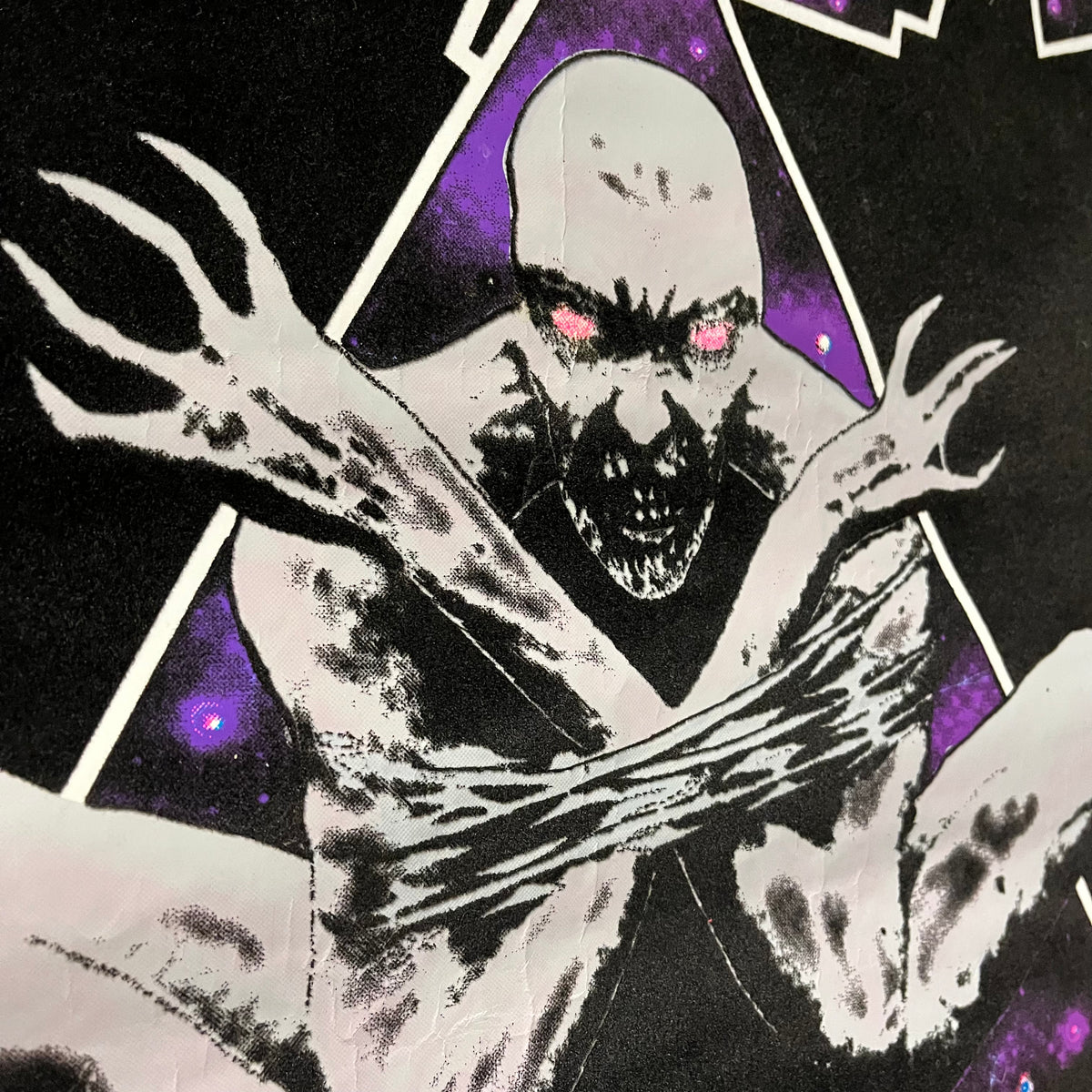 Vintage Slayer "Divine Intervention" Brockum '94 Blacklight Poster