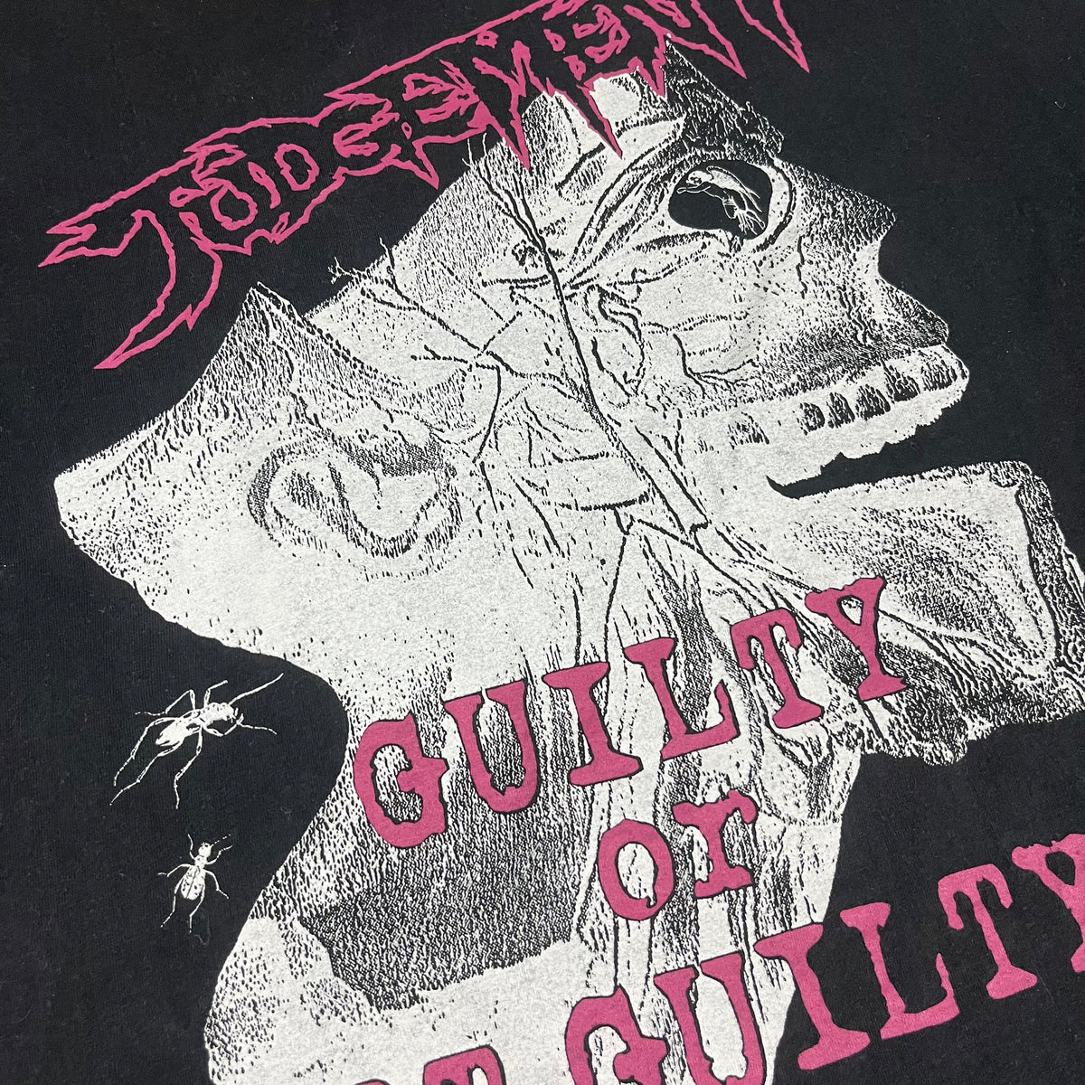 Vintage Judgement &quot;Guilty Or Not Guilty?&quot; HG Fact T-Shirt