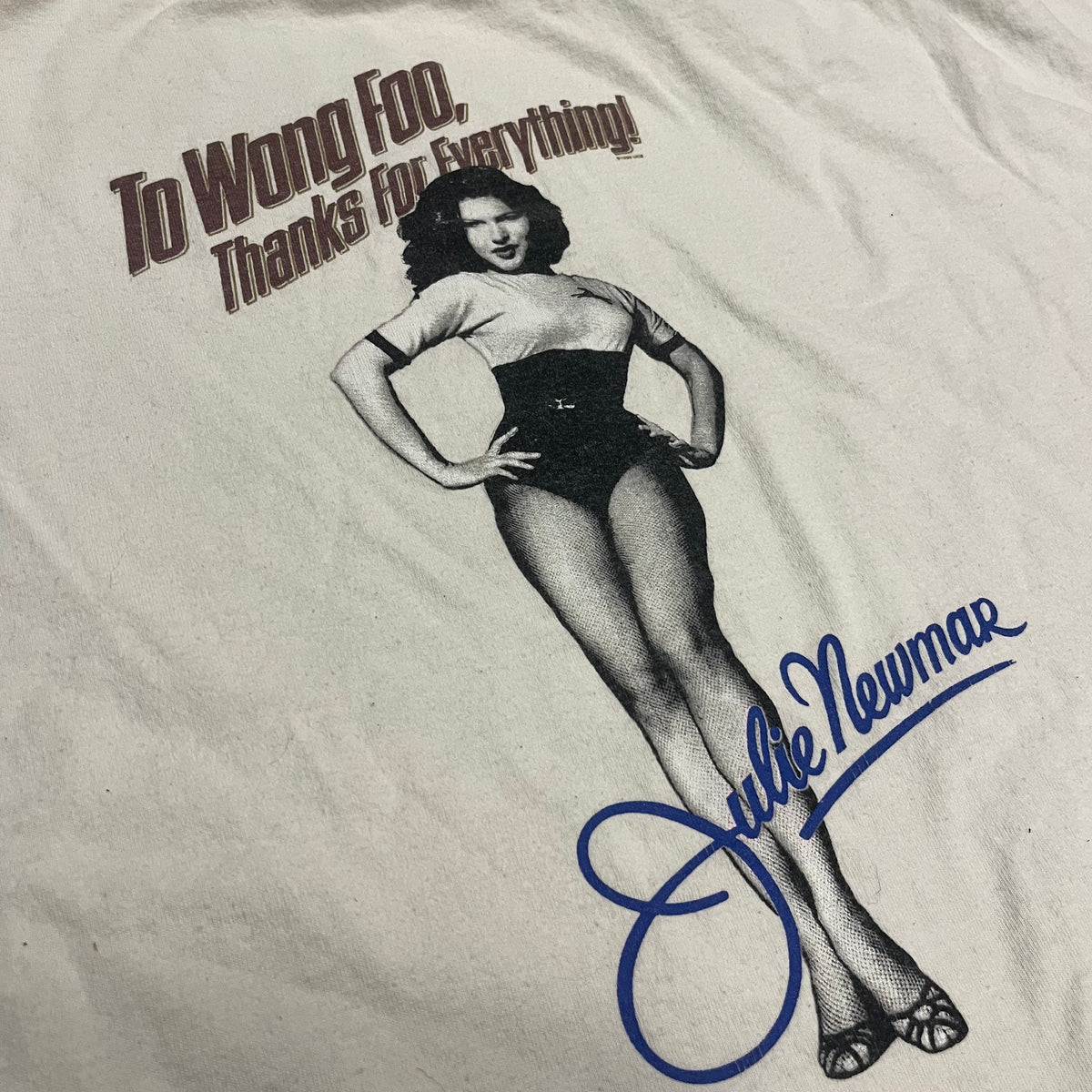 Vintage To Wong Foo, Thanks For Everything! Julie Newmar &quot;Universal Pictures&quot;  Promotional T-Shirt