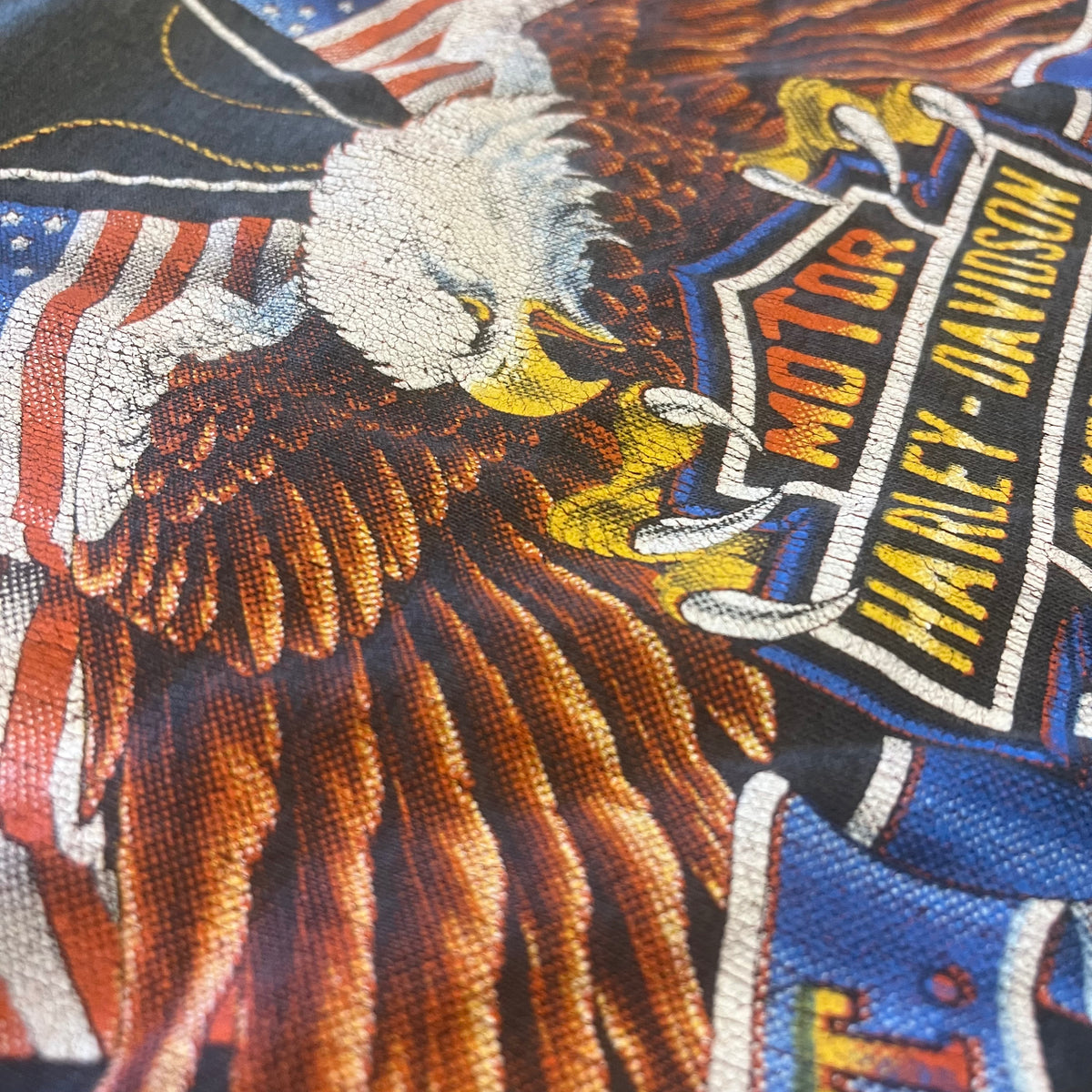 Vintage Harley-Davidson U.S.A. "3D Emblem" Elkridge, MD T-Shirt