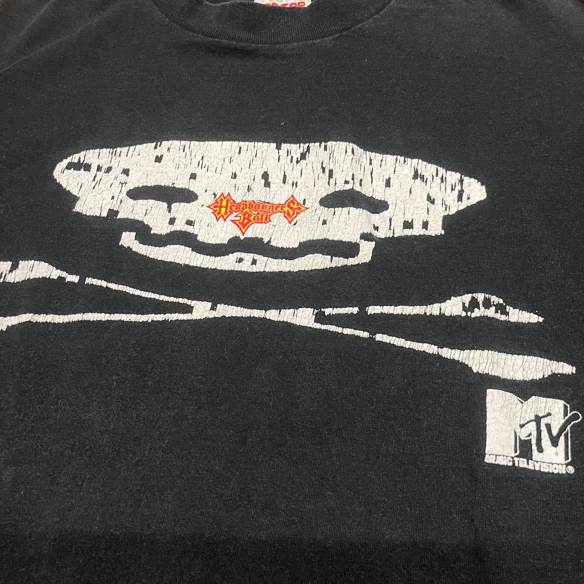 Vintage MTV &quot;Headbangers Ball&quot; 1991 T-Shirt