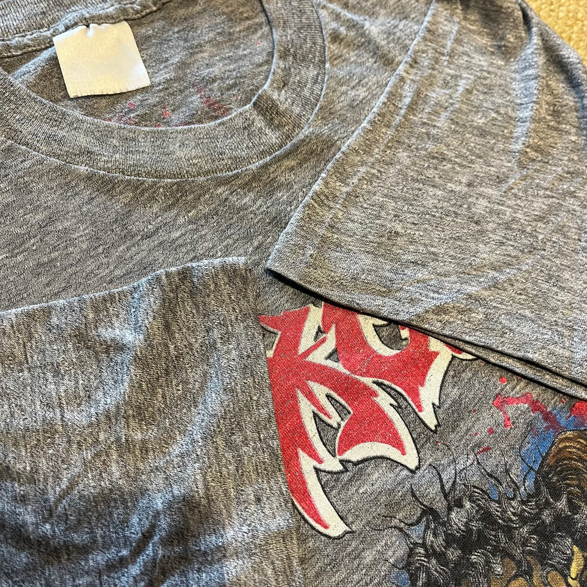 Vintage Exodus "Meat Party 87-88" Tour T-Shirt