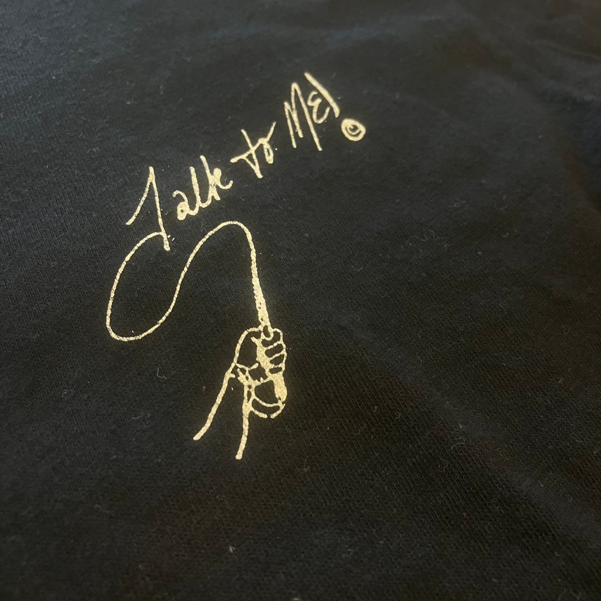 Vintage Talk To Me! "Whip" Pocket Print T-Shirt - jointcustodydc