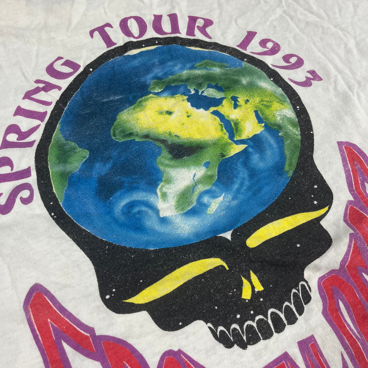 Vintage Grateful Dead &quot;Spring &#39;93&quot; Tour T-Shirt
