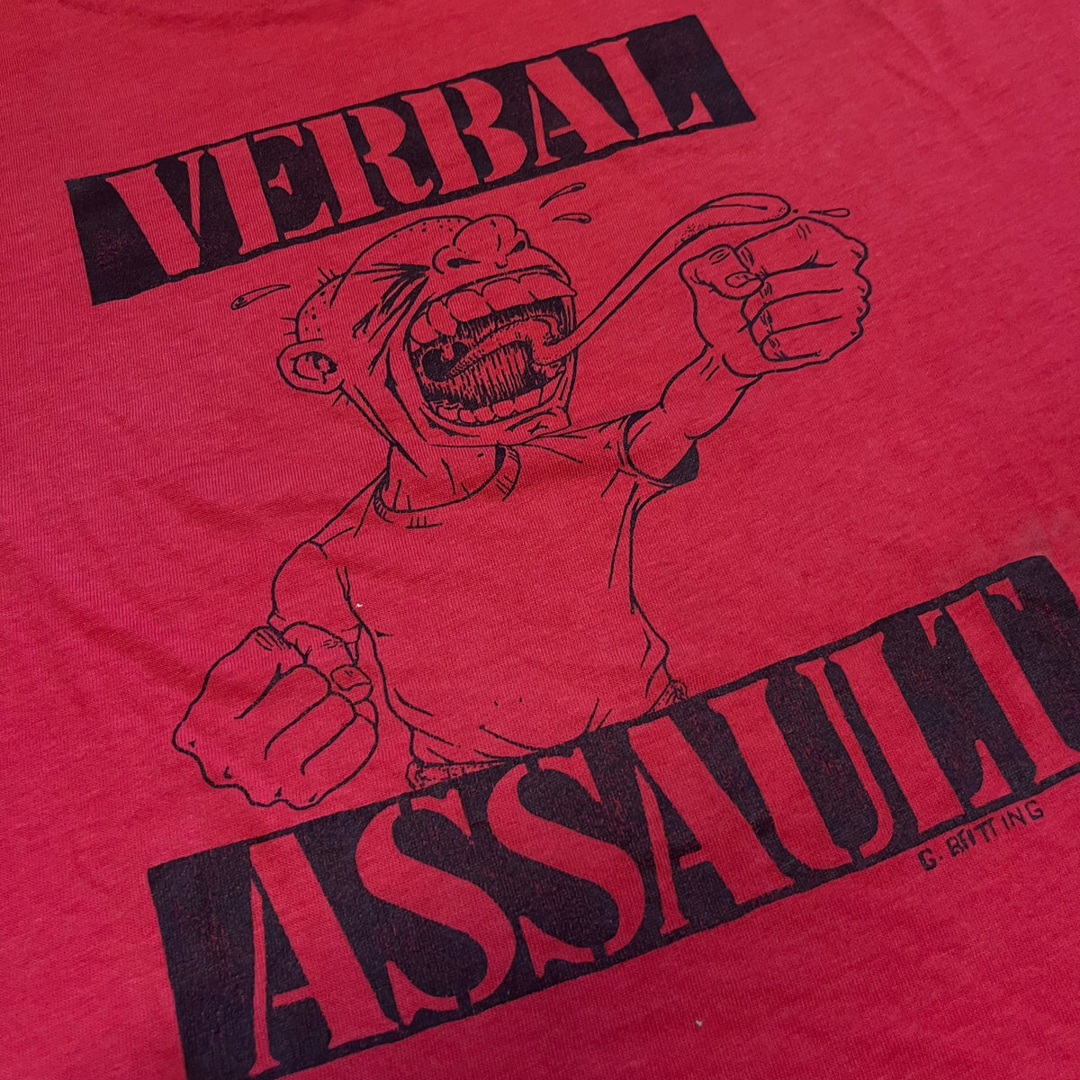 Vintage Verbal Assault &quot;Rhode Island&quot; T-Shirt