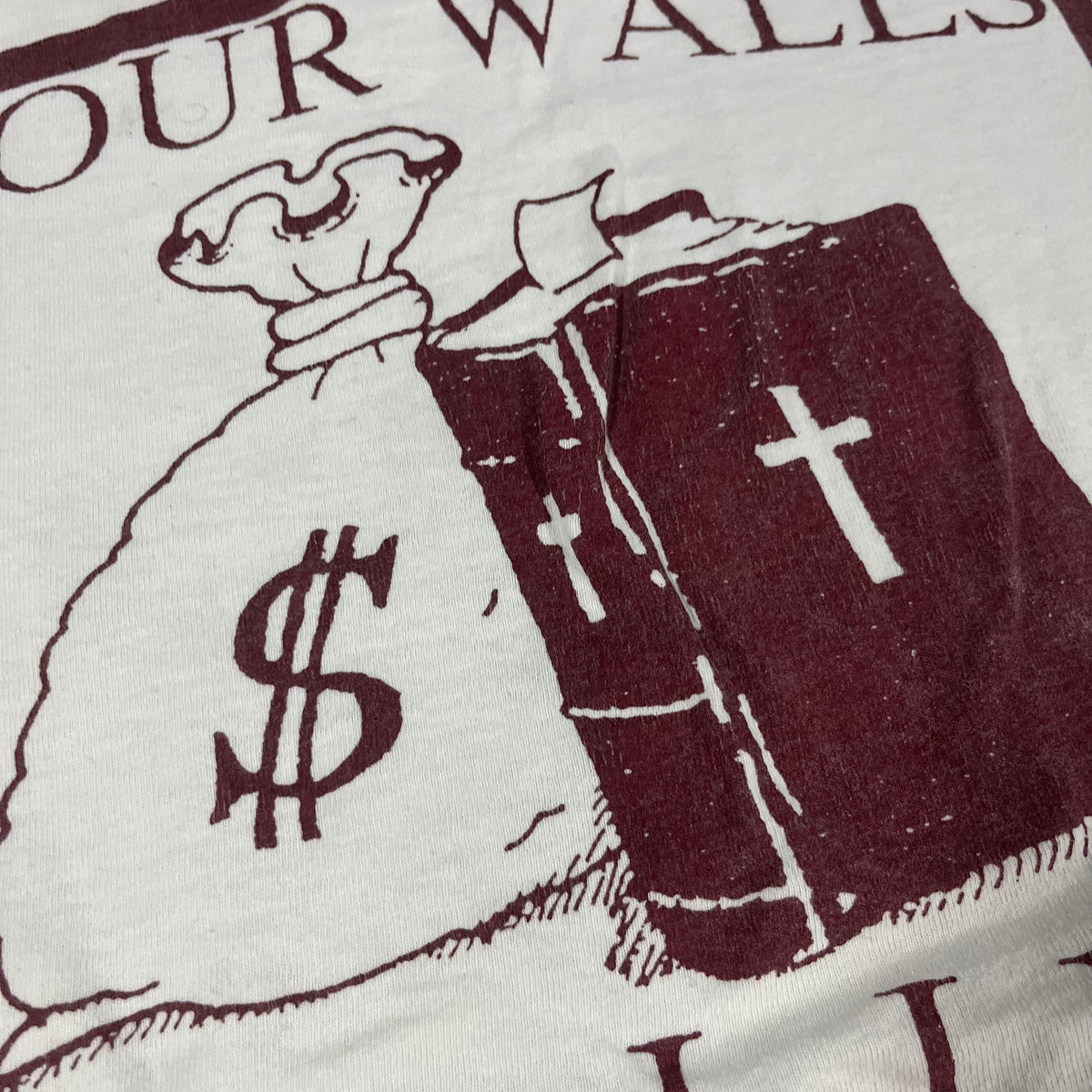Vintage Four Walls Falling &quot;VA&quot; T-Shirt