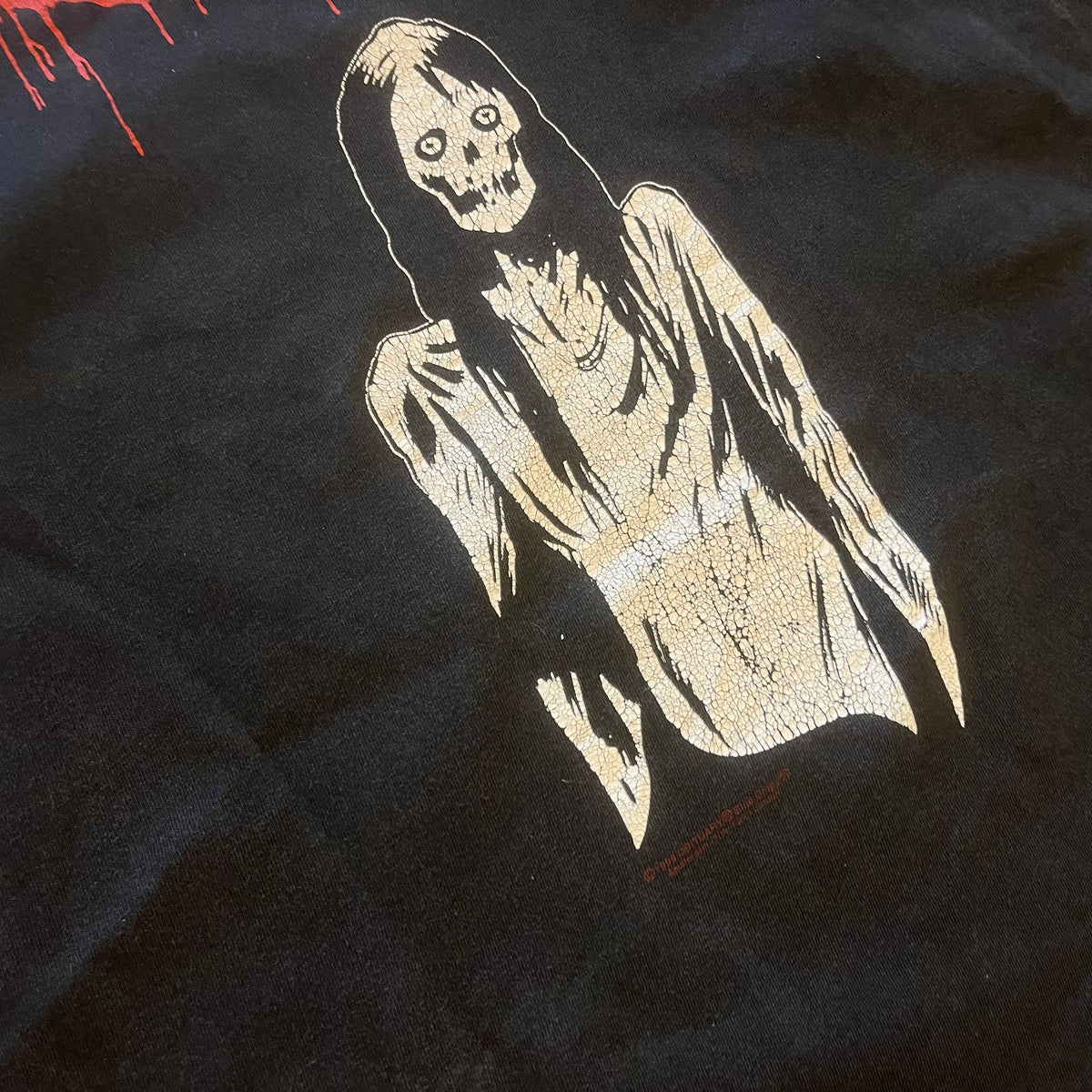 Vintage Obituary &quot;Dead&quot; &#39;98 Long Sleeve Shirt