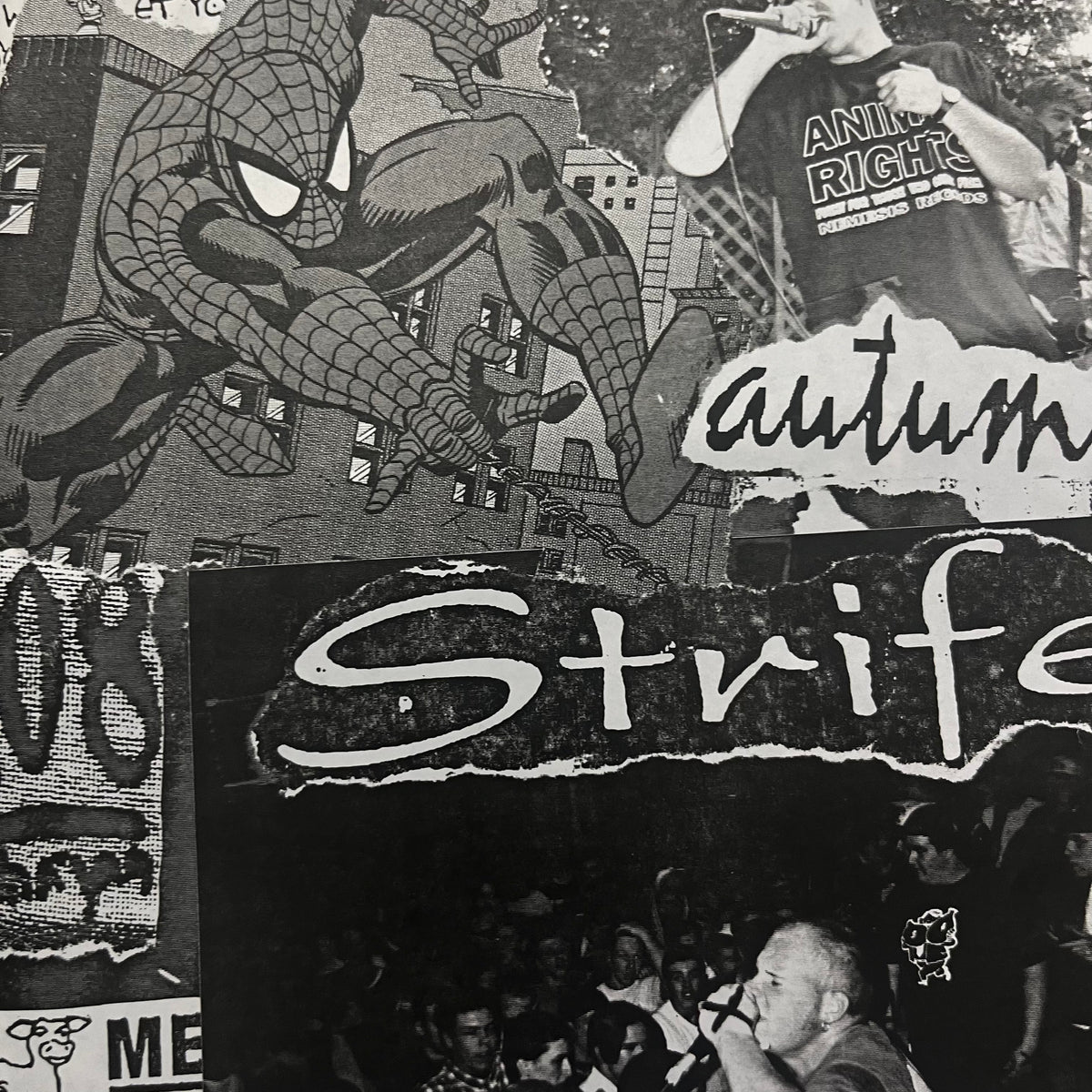 Vintage Tension Building &quot;90&#39;s Hardcore&quot; Fanzine Issue #1