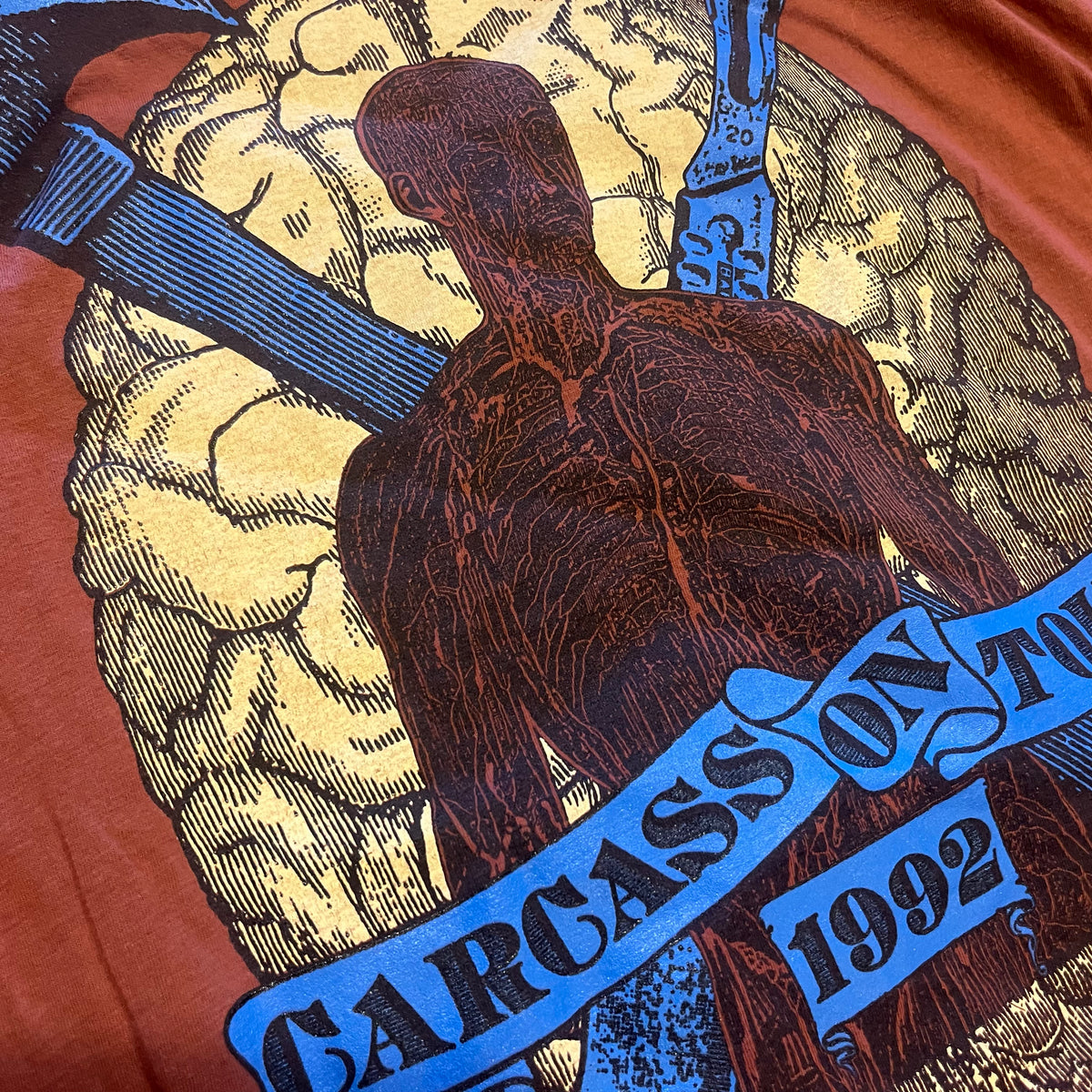 Vintage Carcass &quot;Tools Of The Trade&quot; Sleeveless Tour Shirt