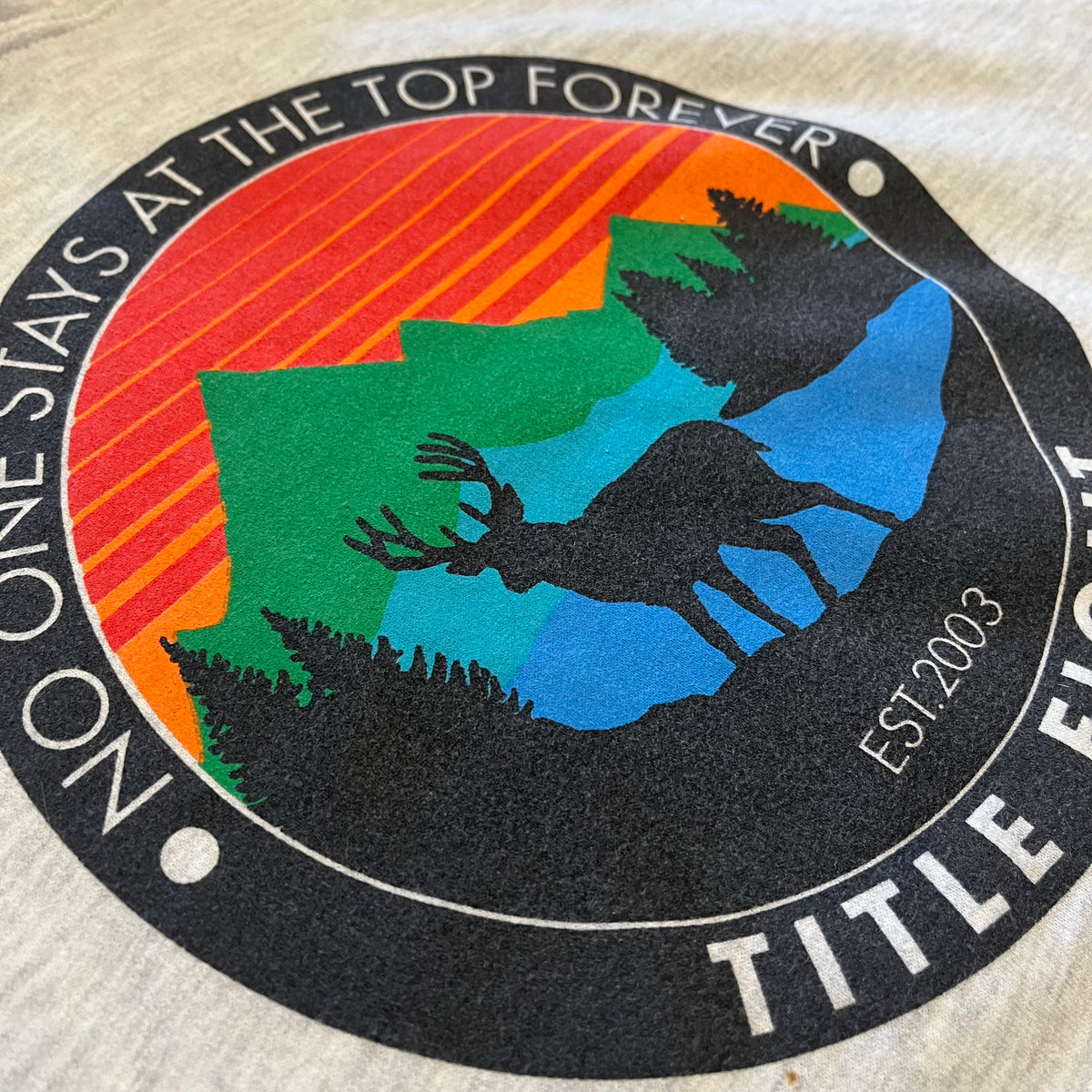 Title Fight "No One Stays At The Top Forever" Pullover Hoodie