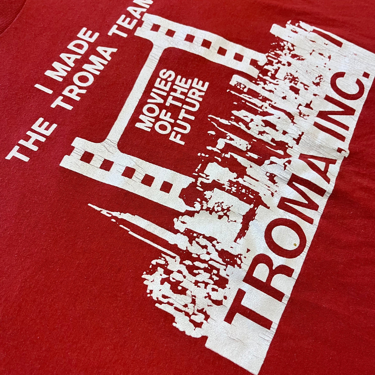 Vintage Troma Entertainment "Movies Of The Future" T-Shirt