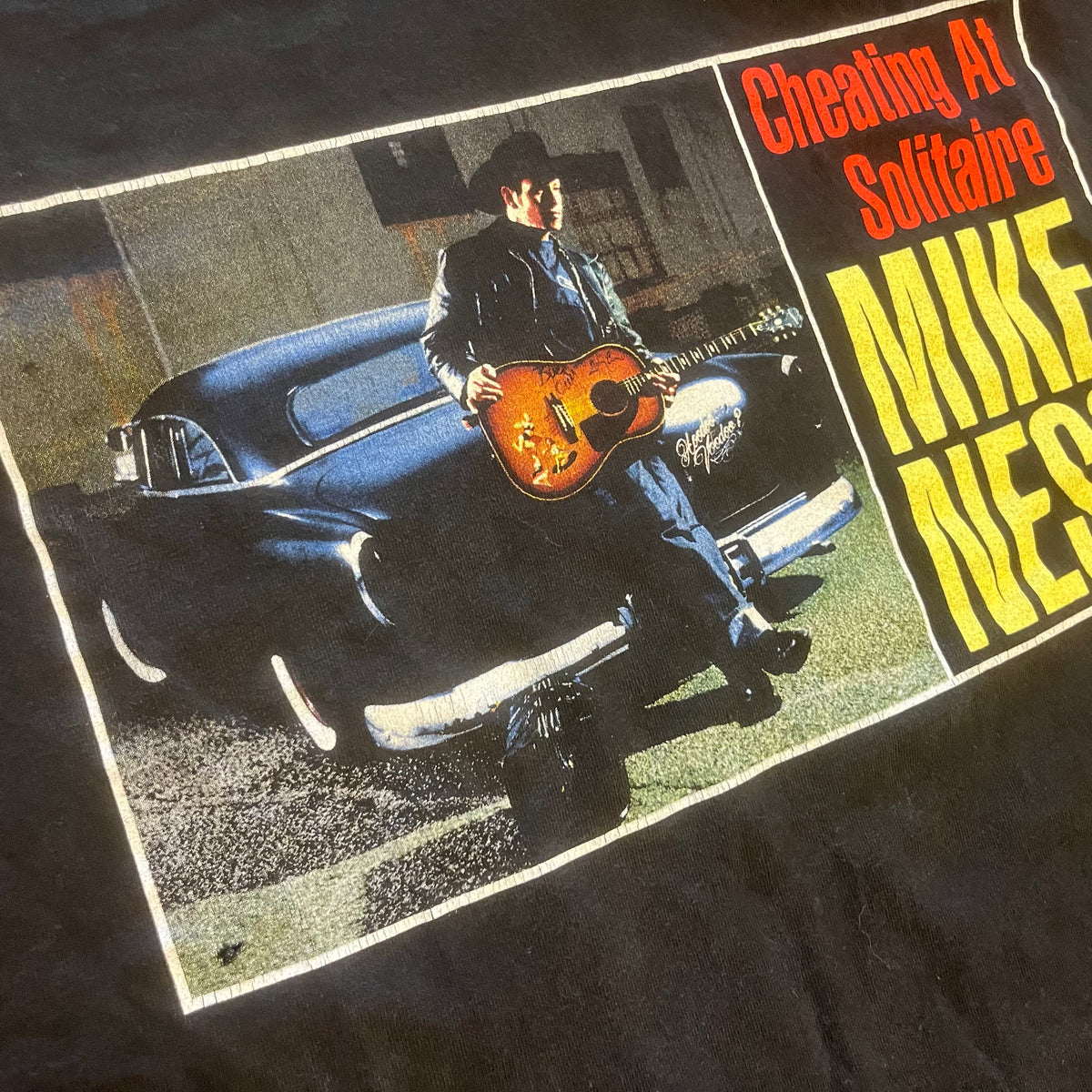 Vintage Mike Ness &quot;Cheating At Solitaire&quot; Promotional T-Shirt
