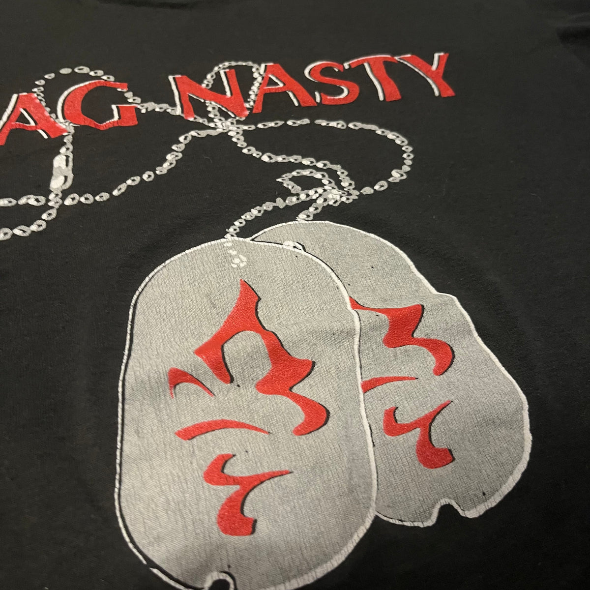 Vintage Dag Nasty &quot;Dag Tags&quot; Field Day Tour T-Shirt