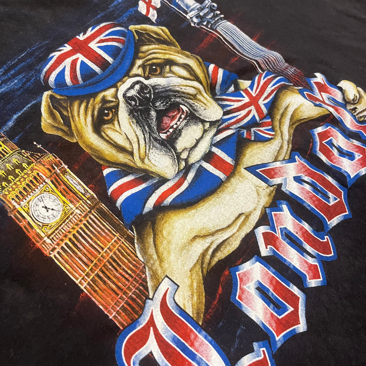 Vintage Souvenirs Of London &quot;Bulldog&quot; T-Shirt
