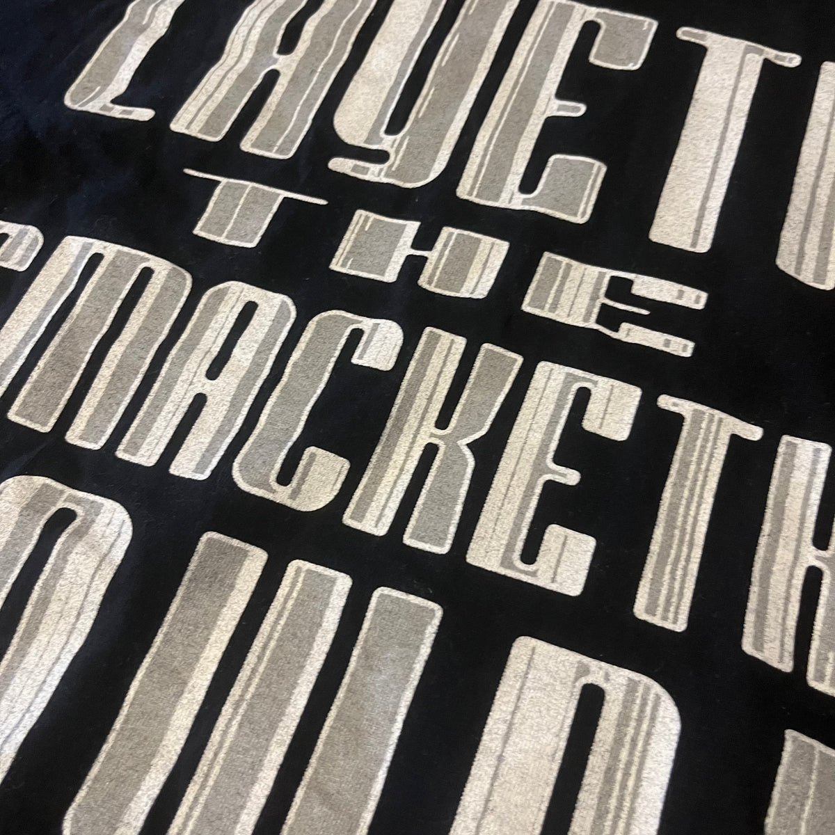 Vintage The Rock &quot;Layeth The Smackdown&quot; WWF T-Shirt