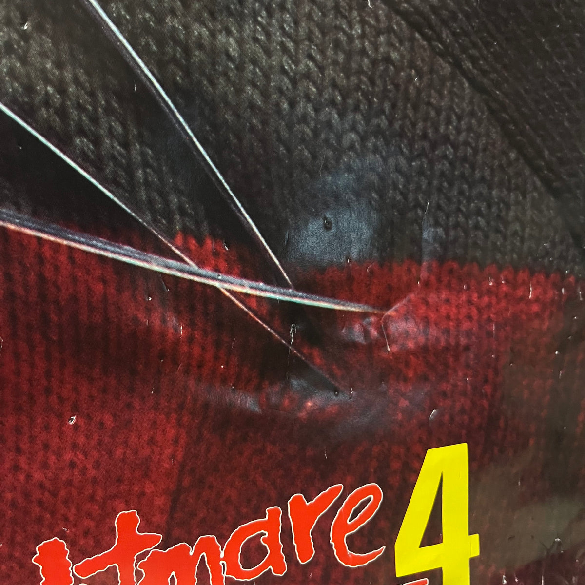 Vintage A Nightmare On Elm Street 4 "The Dream Master" Funky Enterprises Promotional Poster