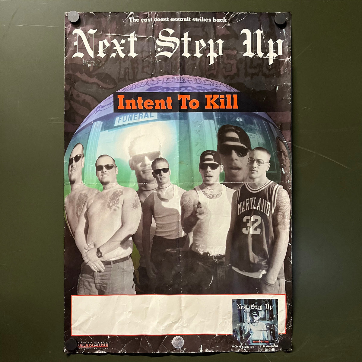 Vintage Next Step Up "Intent to Kill" Promo Poster