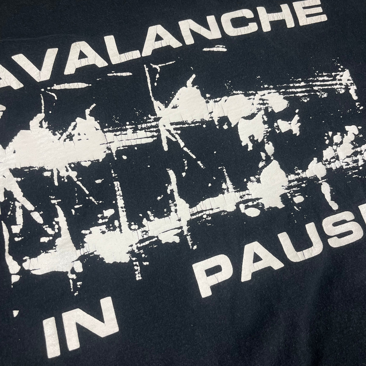 Vintage Godflesh &quot;Avalanche In Pause&quot; T-Shirt