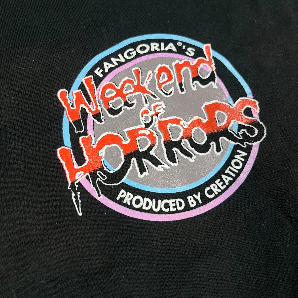 Vintage Fangoria &quot;Weekend Of Horrors&quot; Convention T-Shirt