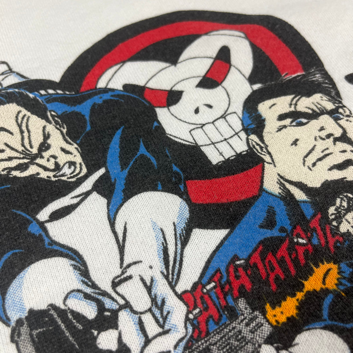 Vintage The Punisher &quot;Marvel Entertainment Group&quot; Raglan Crewneck Sweatshirt