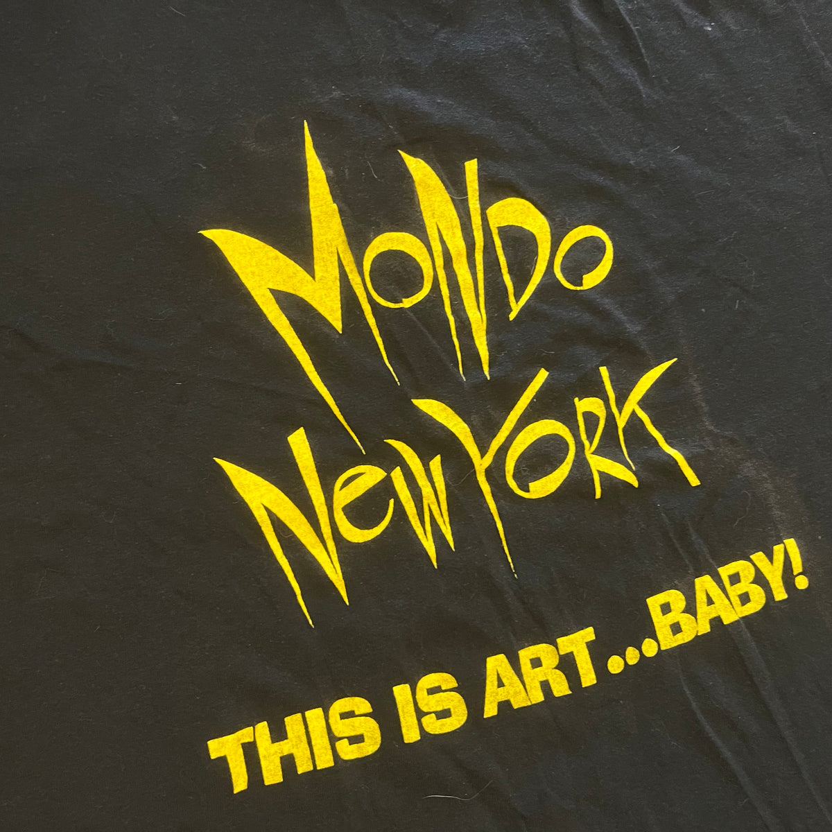 Vintage Mondo New York &quot;Great Jones&quot; Promotional T-Shirt