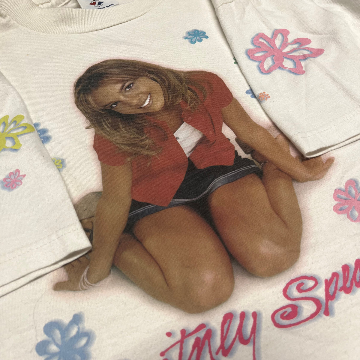 Vintage Britney Spears &quot;3-Sided&quot; T-Shirt