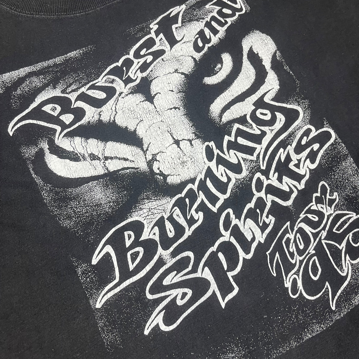 Vintage Burst And Burning Spirits Tour &quot;Death Side Nightmare&quot; Tribal T-Shirt