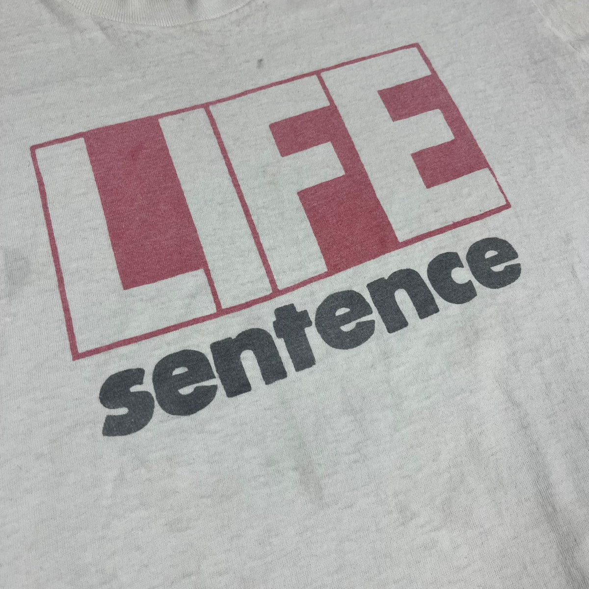 Vintage Life Sentence &quot;Walkthrufyre&quot; T-Shirt