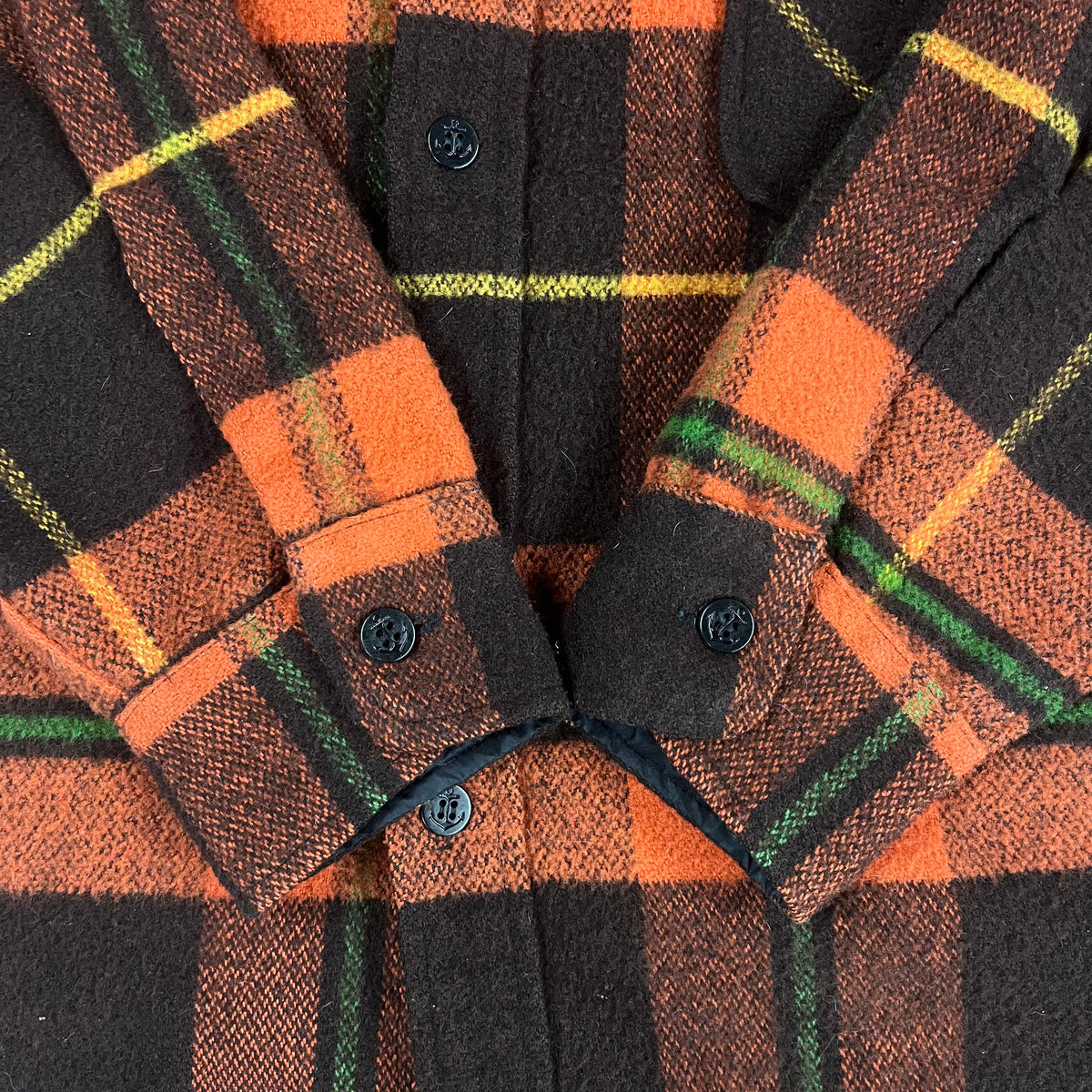 Vintage JC Penney &quot;MG&quot; Heavy Wool Flannel