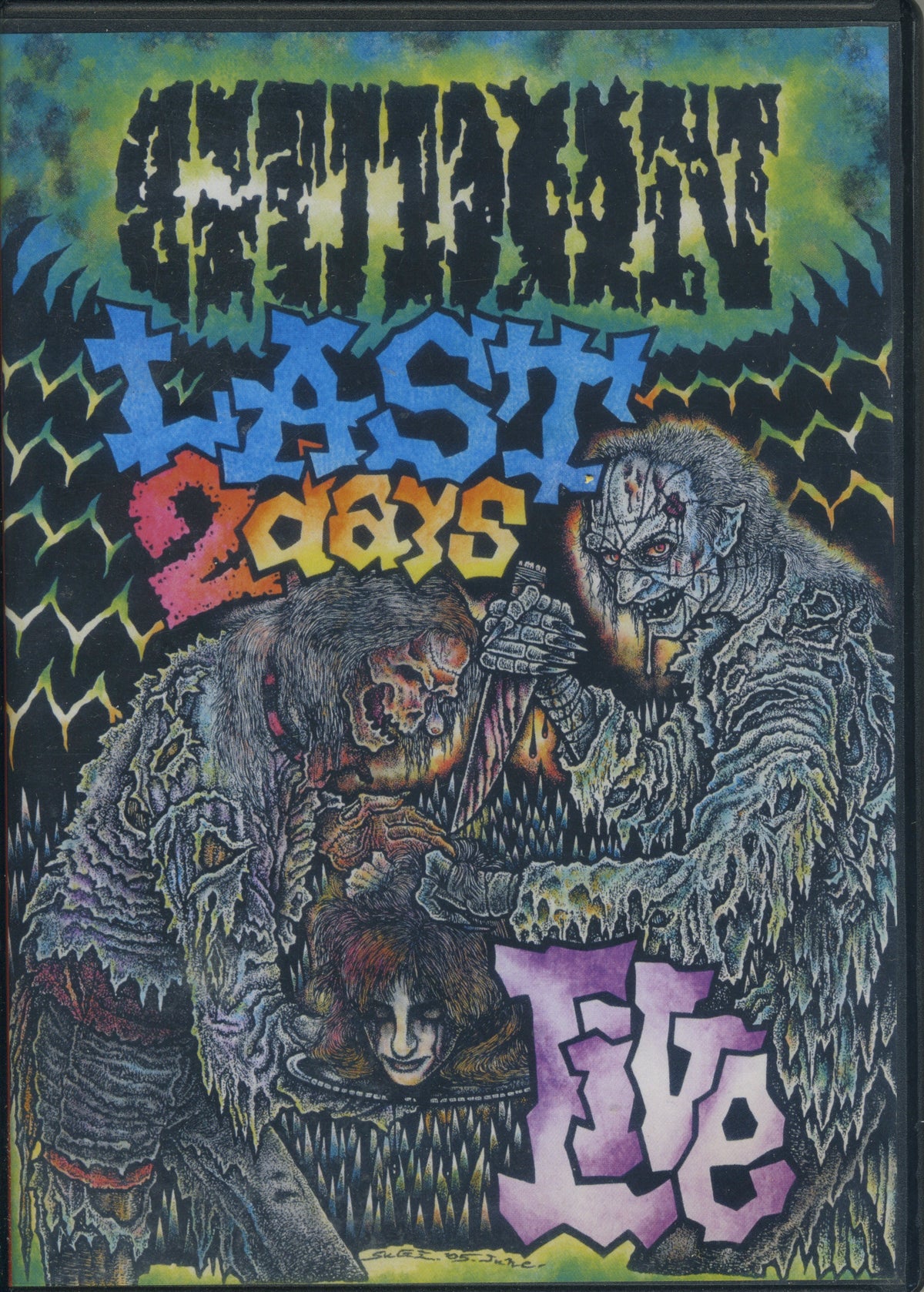 Vintage GUDON "Last 2Days Live" DVD