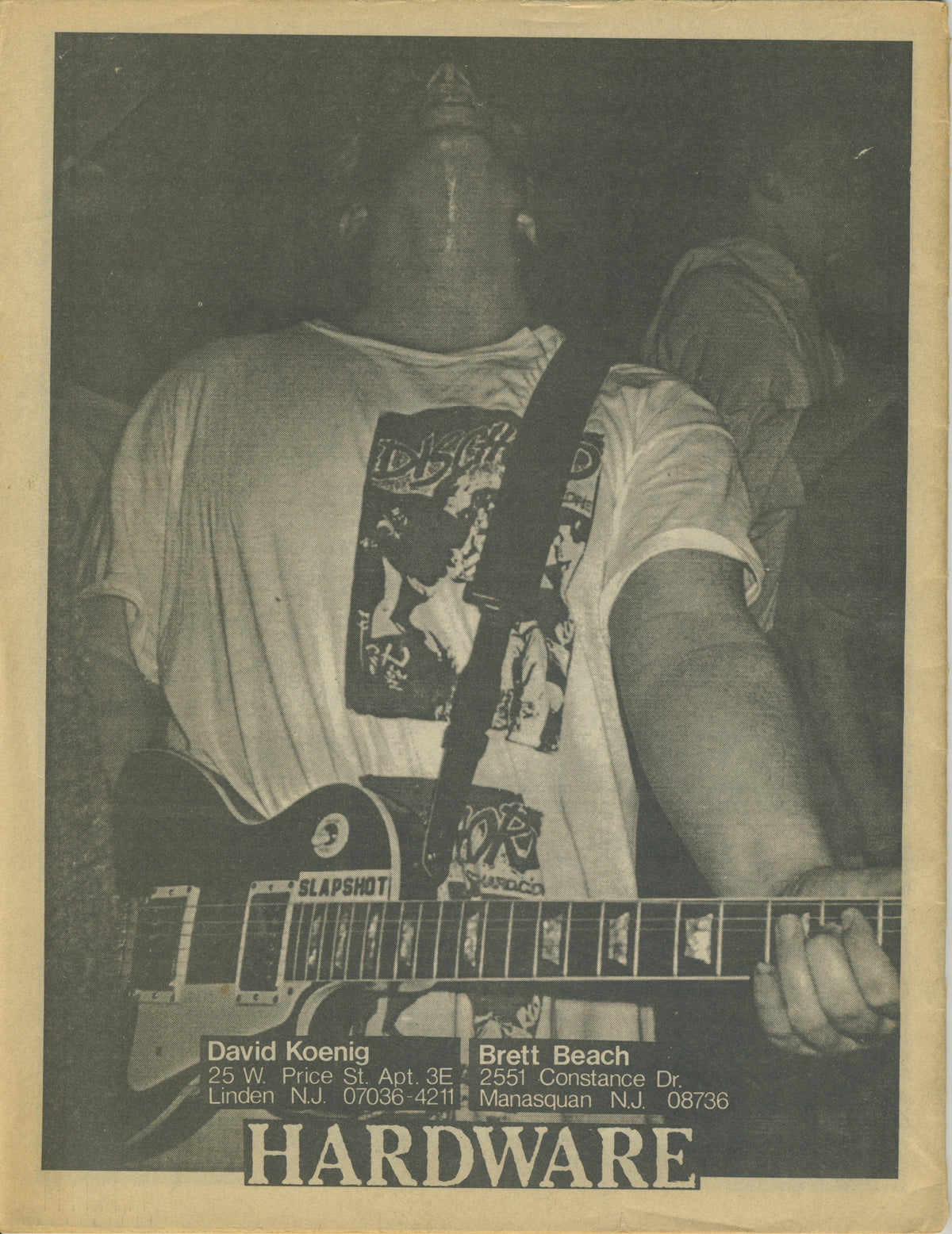 Vintage Hardware Fanzine &quot;Summer &#39;94&quot; NJHC Issue #5
