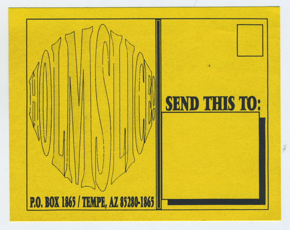 Vintage Holmslice Straight Edge Tempe, AZ Postcard