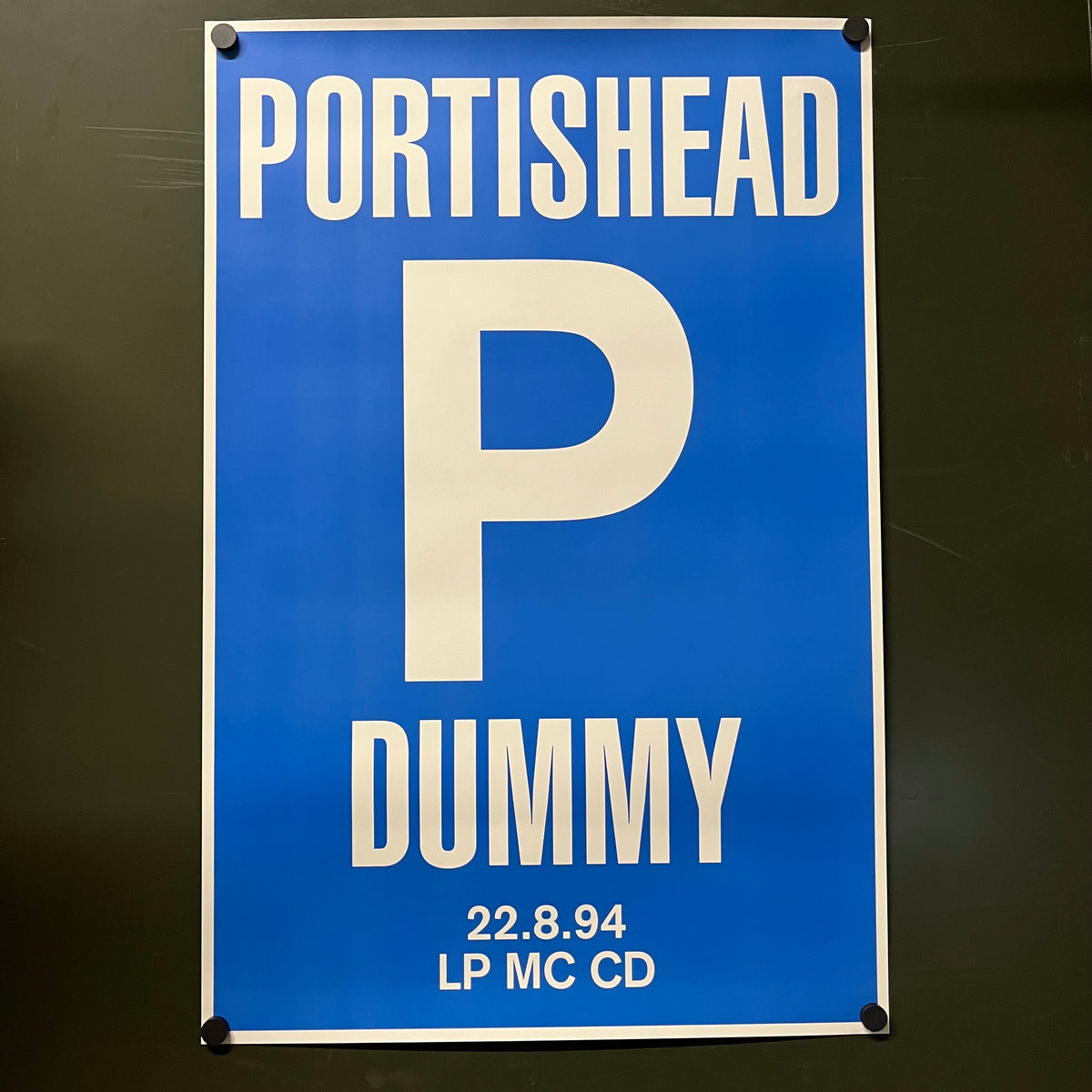 Vintage Portishead "Dummy" Promotional Poster