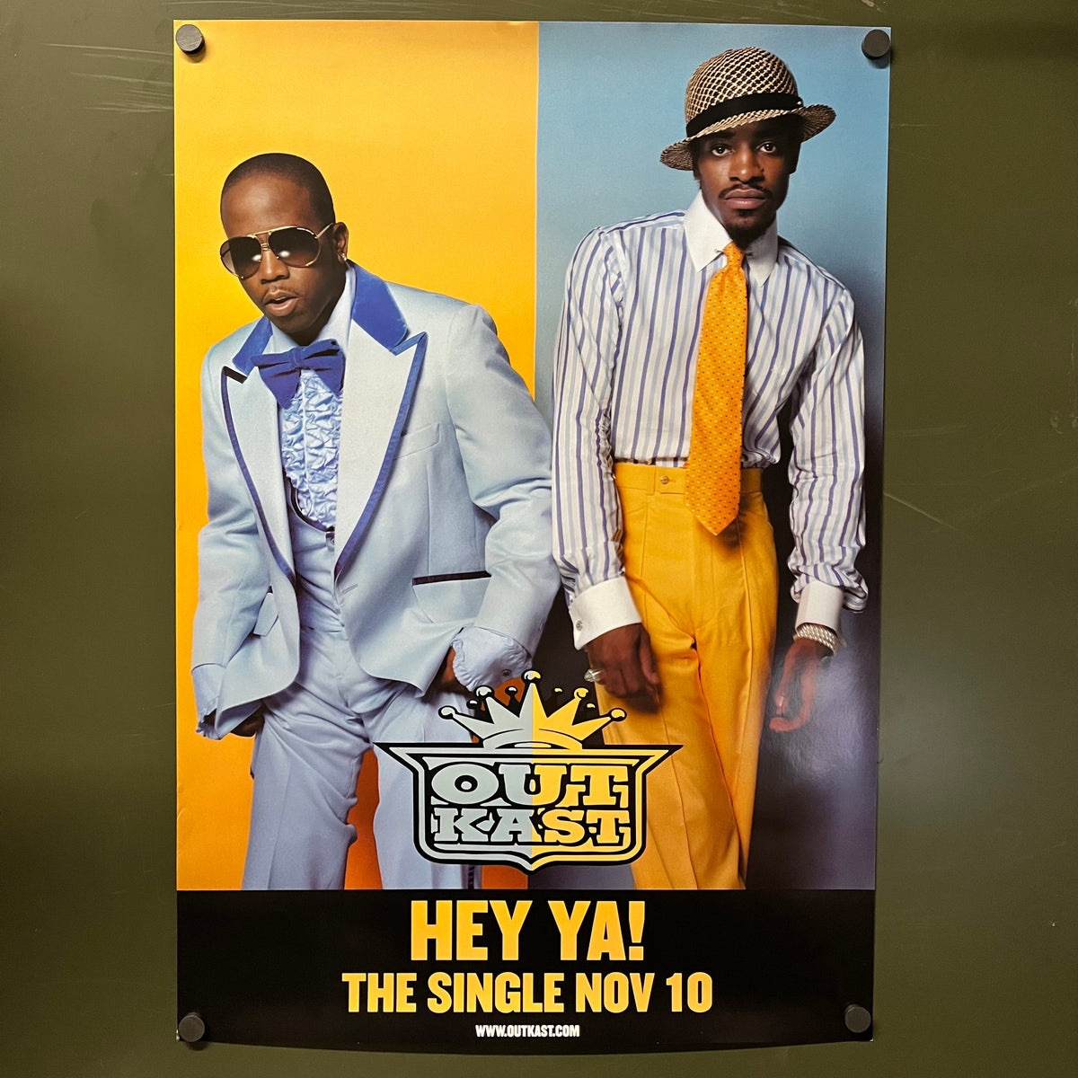 Vintage Outkast "Hey Ya!" Promotional Poster