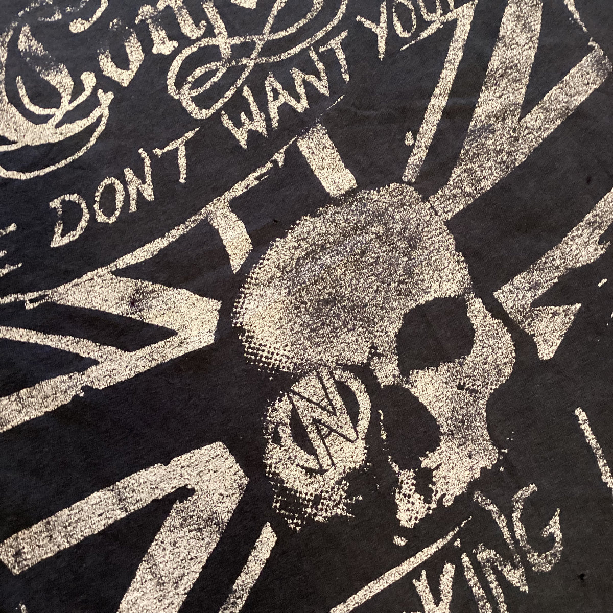 Vintage Conflict "We Don't Want Your Fucking Law!" T-Shirt