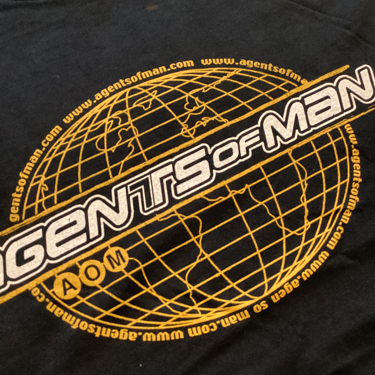Vintage Agents Of Man "AOM>EP01" T-Shirt