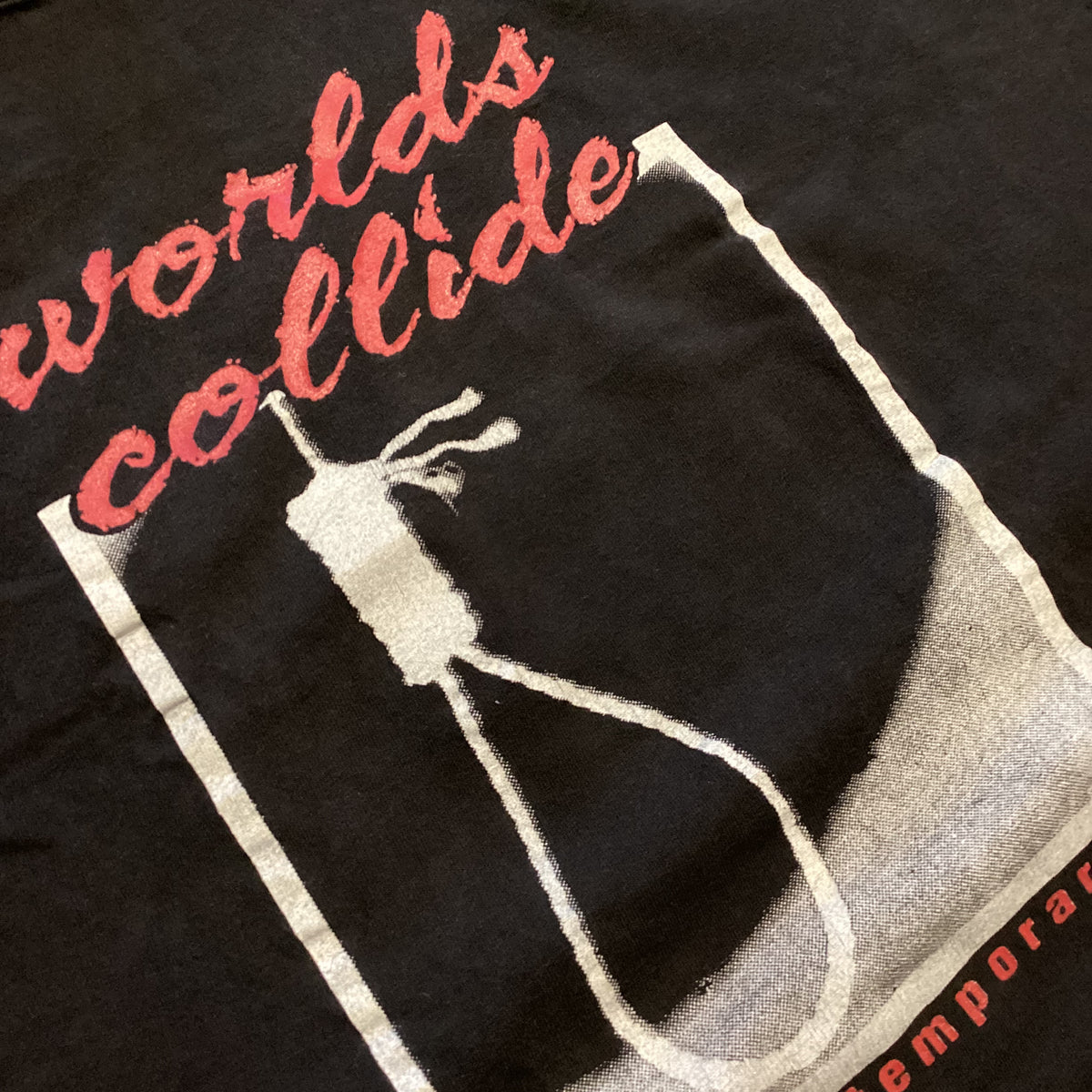 Vintage Worlds Collide "Pain Is Temporary" T-Shirt - jointcustodydc