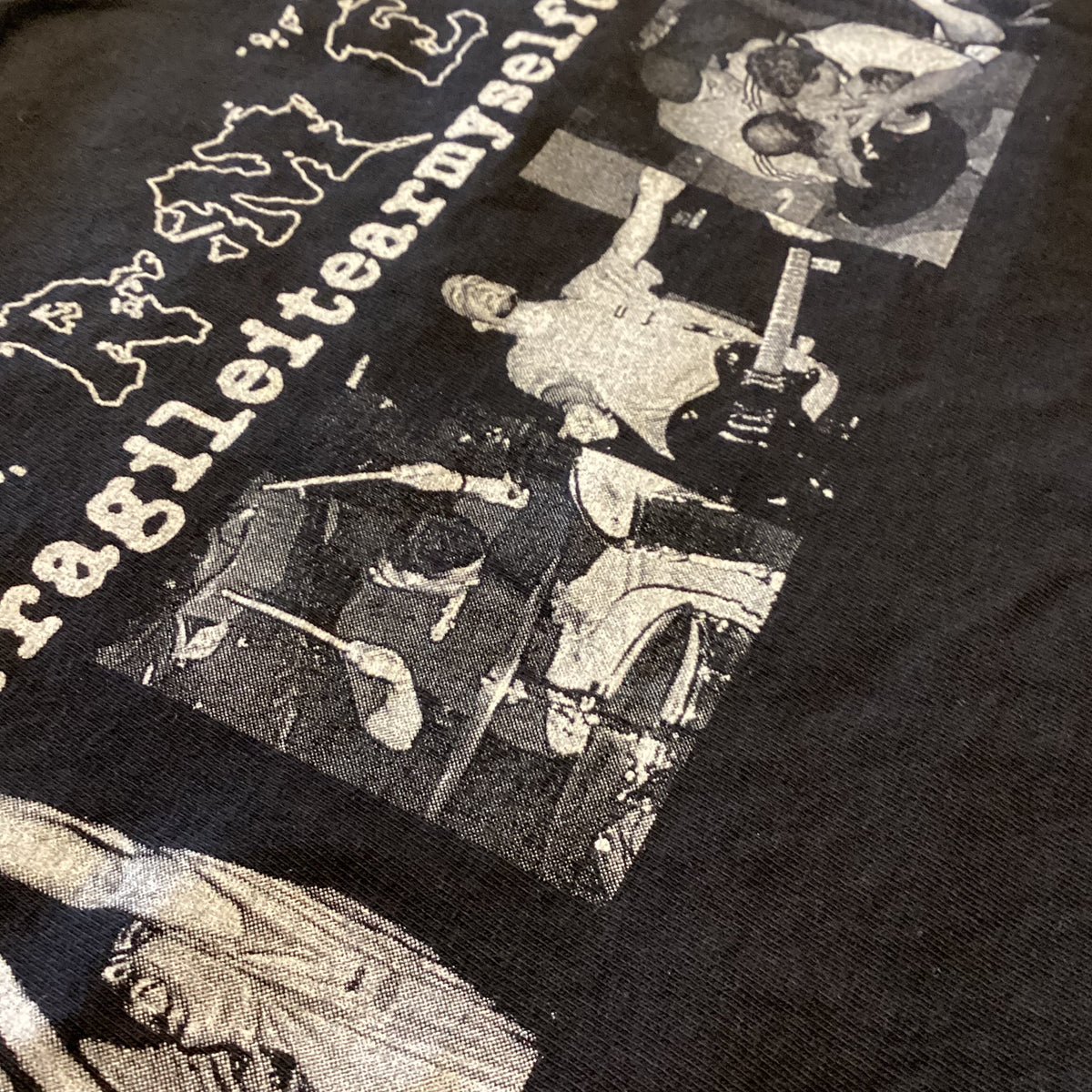 Vintage Torment "Fragileitearmyselfdown" Vegan SXE T-Shirt