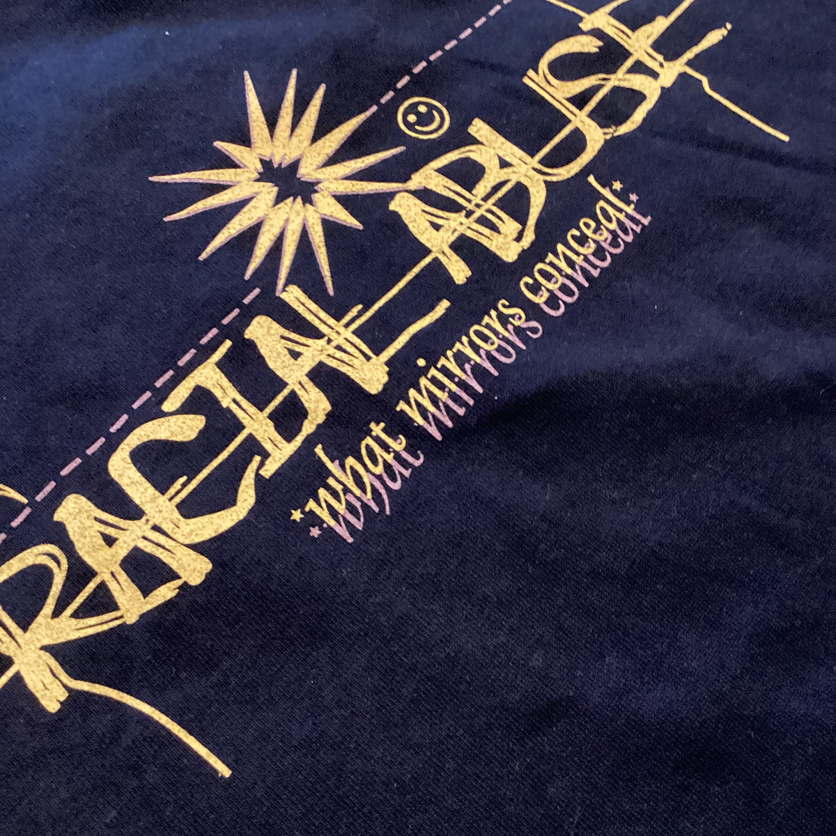 Vintage Racial Abuse “What Mirrors Conceal” Good Life Recordings T-Shirt - jointcustodydc