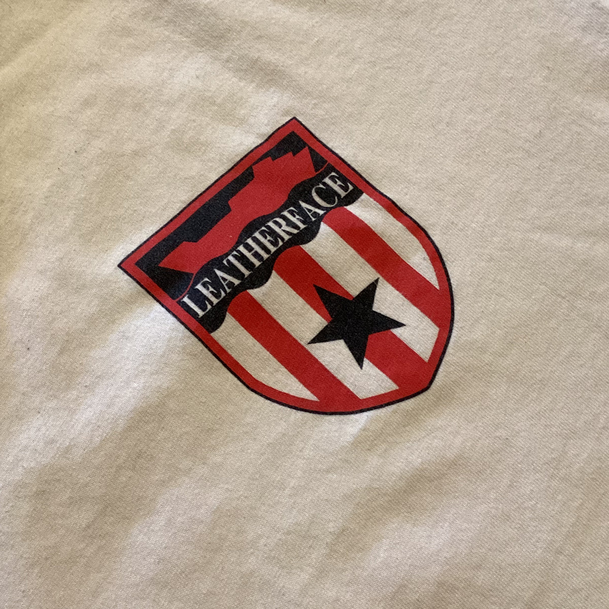 Vintage Leatherface Pocket Print T-Shirt